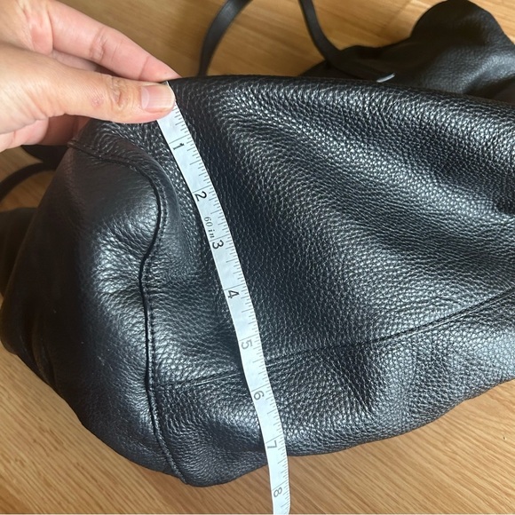 Michael Kors Pebbled Leather Ashbury Suede Tasseled Large Bag - Picture 12 of 15